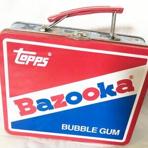 Topps Bazooka Bubble Gum Vintage Metal Lunch Box